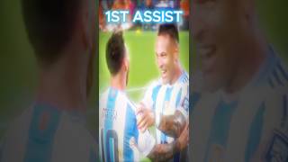 Messi Magic HatTrick amp Double Assists Masterclass vs Boliviamessi football [upl. by Parhe]