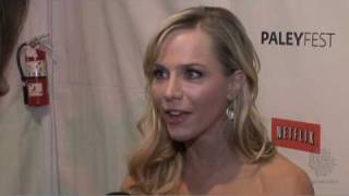 PaleyFest 2010 Dexter  Julie Benz Interview [upl. by Lucita614]