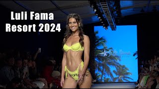 Luli Fama Resort 2024 Paraiso Miami Beach full runway show 4K Miami Swim Week [upl. by Johnstone]