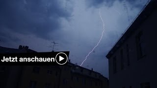 GEWITTER UND BLITZE FOTOGRAFIEREN  TIPPS UND TRICKS [upl. by Philina929]