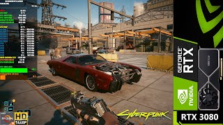 Cyberpunk 2077 Ultra Ray Tracing DLSS 1440p  RTX 3080  R9 7900X3D [upl. by Burdett665]