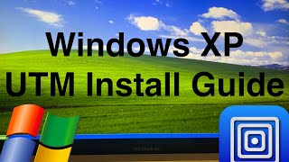 How to Install Windows XP Professional in UTM 2024 [upl. by Aihsot]