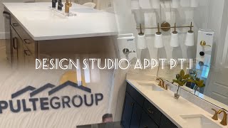 DESIGN STUDIO APPT  Part 1 New Construction  VLOG [upl. by Nolrak481]