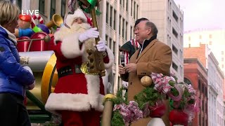 Santa gets key to the city amid Detroit Thanksgiving parade 2023 [upl. by Annadiane51]