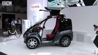 Toyota Smart INSECT Car  TechHive Update [upl. by Aleirbag]