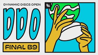 2022 Dynamic Discs Open  FINALB9  Wysocki Smith Harpool Hebenheimer  Jomez Disc Golf [upl. by Attevroc]