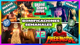 Nueva Actualización en GTA V Online Autos Encantados Doble  y RP Eventos Descuentos y MÁS [upl. by Bow]