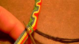 Friendship Bracelets Wave Peruvian Bracelet Part 2 [upl. by Euhc]