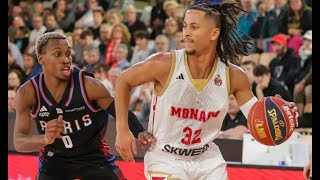 Basketball  Paris  Monaco  Finals  Game 3 highlights [upl. by Danelle255]