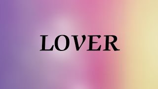 LOVER  Taylor Swift  English  lyrics  song [upl. by Egor127]