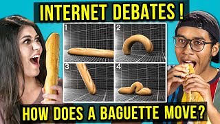 Why People Are FREAKING OUT About Baguettes  INTERNET DEBATES React [upl. by Patricio709]