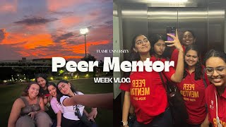 Peer Mentor Week Vlog  FLAME University Diaries [upl. by Ayocal]