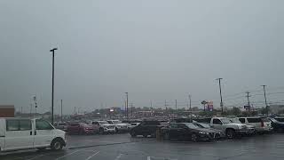 May 23 2024 Torrential DownpourStrong Thunderstorm In Clarksville Tennessee [upl. by Soluk]