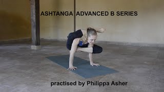 Ashtanga Advanced B Series Fourth Series practised by Philippa Asher [upl. by Yssirc564]