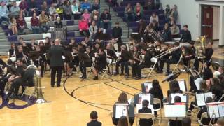 HMS 8th Grade Symphonic Band  quotDevil Dancequot  John Kinyon [upl. by Milak]