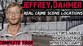 Inside the Terrifying World of Jeffrey Dahmer Real Crime Scene Locations Then amp Now  Victim Grave [upl. by Yuu]