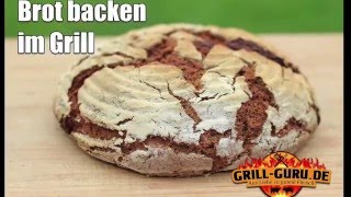 Folge 015  Brot im Grill backen  grillgurude [upl. by Enelak956]