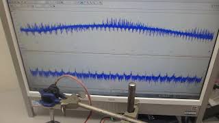 超音波実験システムーーポリイミドフィルムに鉄めっきを行った部材を利用した超音波プローブの発振制御技術ーー（超音波システム研究所） [upl. by Hansel]