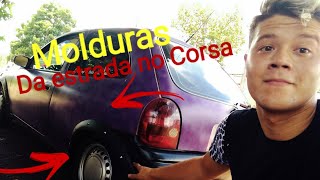 Estalando as molduras da Strada no Corsa Parte 1 😱😱 [upl. by Kcirddor51]