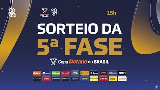 Confrontos Definidos Sorteio das quartas da Copa do Brasil 2024 [upl. by Goebel147]