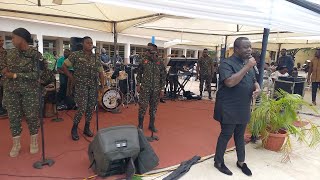 PASTOR JOE BEECHAM PERFORMANCE AT TAGOE SISTERS INLAW AND PASTOR YAWSONS MOTHERS FUNE [upl. by Faith494]