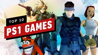 Top 10 PlayStation Games PS1 of All Time [upl. by Agace]