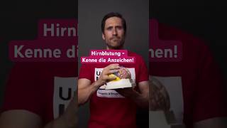 Hirnblutung  Kenne die Anzeichen Teaser [upl. by Rahas]