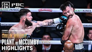 FIGHT HIGHLIGHTS  Caleb Plant vs Trevor McCumby [upl. by Zenia]