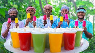 Kuchi Ice Recipe in Tamil  Watermelon Grapes Lemon Orange  pineapple Popsicles in Tamil [upl. by Enylorac]