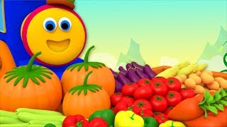 Vegetables Song  Learning Street With Bob The Train  Educational Videos For Babies by Kids Tv [upl. by Fidel]