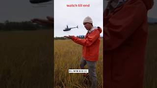 RC Helicopter Trick 🪄😜shortsviral [upl. by Lotz]