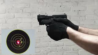 Walther CP99 Compact CO2 45mm  Airgun shooting session [upl. by Lucius77]