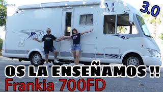 🔎🚍👀OS ENSEÑAMOS LA AUTOCARAVANA La yayi 30 Frankia i 700 FD 🎦 Cap054 [upl. by Costanzia261]