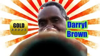 Australian Aboriginal didgeridoo player  Darryl Brown [upl. by Eadrahc]