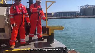 IADC Safety Award 2021 winner  dredging contractors Jan de Nul – Bollard Step [upl. by Giacamo690]