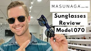 Masunaga 070  Sunglasses Review [upl. by Aliban]