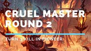 Master of Cruelties Improved Turn 3 in Pioneer [upl. by Ammadis]