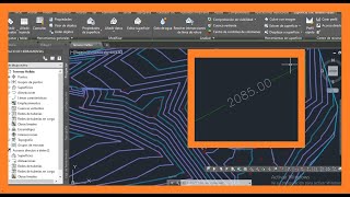 COMO AGREGAR ETIQUETAS A LAS CURVAS DE NIVEL EN AUTOCAD CIVIL 3D  SUPER FACIL [upl. by Krispin]