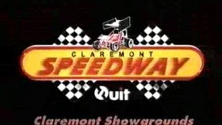 Claremont Speedway TV ads from the final season [upl. by Prebo]