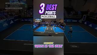 🤩 Top 3 Pickleball Points That Will Blow Your Mind  Highlight [upl. by Elehcor496]