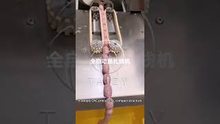 How To Make Sausage  Sausage Tying Machine [upl. by Jameson]