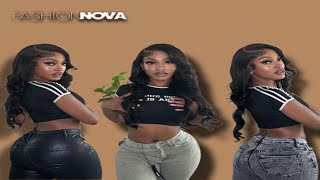 Fitted Jeans  Try On Haul  Fashion Nova [upl. by Burg317]