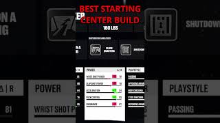 BEST STARTING CENTER BUILD  NHL 25 nhl25 nhl25eashl eashl [upl. by Madelon]