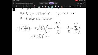 The Arrhenius Equation Activation Energy and The PreExponential Factor [upl. by Mintz]