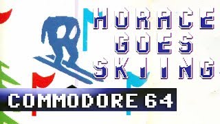 Longplay Horace Goes Skiing  Commodore 64 [upl. by Estis]