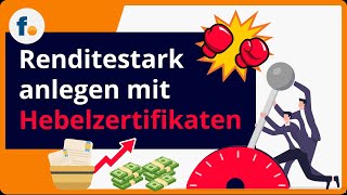 Hebelzertifikate handeln Mit Hebelprodukten renditestark anlegen  finanzennet [upl. by Nils282]