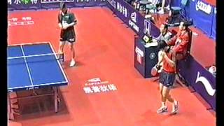 JO Waldner vs Ma Lin Set 1 [upl. by Lochner962]