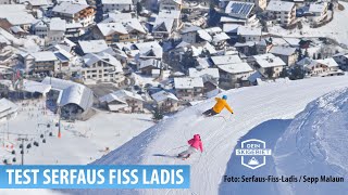 Serfaus Fiss Ladis Test Skigebiet [upl. by Ennairrac]