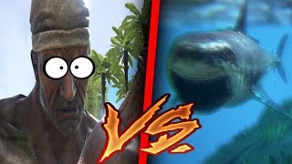 SURVIVANT VS MEGALODON  Ark Survival Evolved Moddé  Épisode 2 [upl. by Asillam]