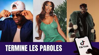 TERMINE LES PAROLES  CHANSONS DE TIKTOK AURASTU LA MOYENNE [upl. by Chane378]